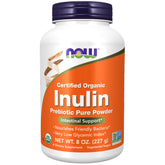 NOW Foods Inulin Prebiotic Pure Powder, Organic - 227g